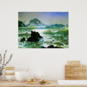Siegel Rock 2 von Bierstadt Poster (Küche)