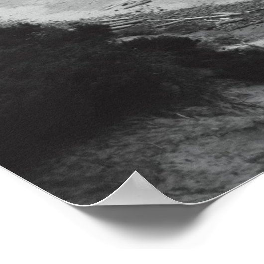 Siegel Rock - Duotone Poster (Ecke)