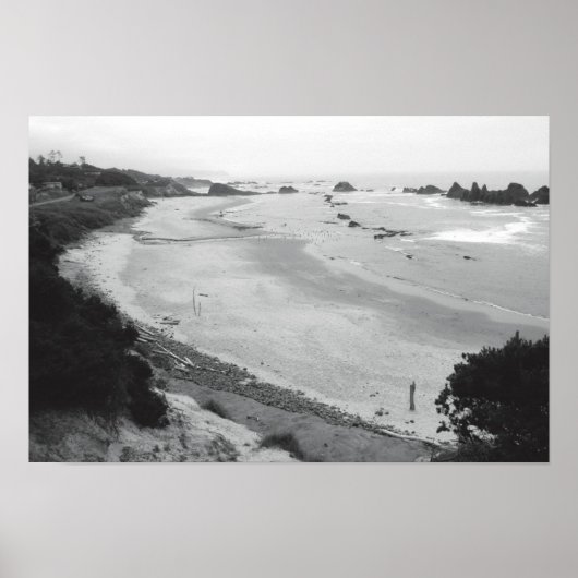 Siegel Rock - Duotone Poster (Vorne)