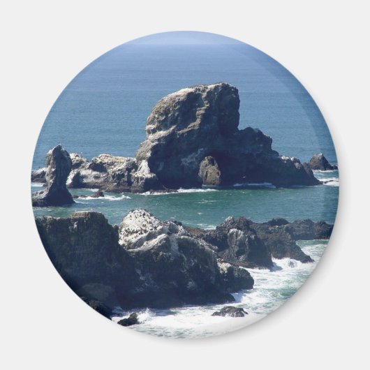 Siegel Rock Ecola Staat Park Oregon Coast Magnet (Vorne)