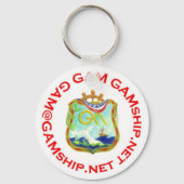 Siegel rot schlüsselanhänger (Vorderseite)