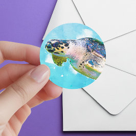 Siegel Runder Aufkleber