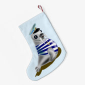 Siegel Sailor Funny Weihnachts Strumpf Kleiner Weihnachtsstrumpf (Rückseite (Hängend))
