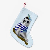 Siegel Sailor Funny Weihnachts Strumpf Kleiner Weihnachtsstrumpf (Vorderansicht (hängend))