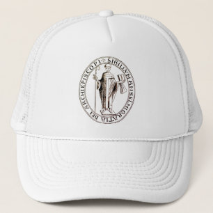 Siegel Saint Anselm von Canterbury Truckerkappe