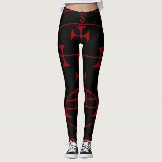 Siegel Samigina kundenspezifischer Magick Leggings (Vorderseite)