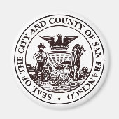 Siegel San Francisco, CA Magnet (Vorne)