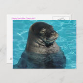 "SIEGEL SCHLAFEN" POSTKARTE (Vorne/Hinten)