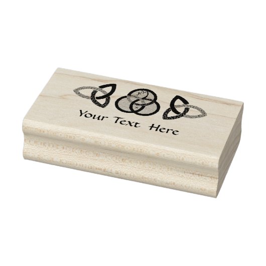 Siegel Schwarz und Grau Gummistempel (Stempel)