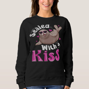 Siegel Sea Lion Howler Süße Tier Sweet 3 Sweatshirt