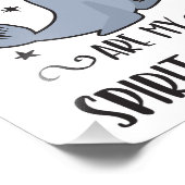 Siegel sind mein Geist, tierisches Niedliches Sieg Fotodruck (Ecke)