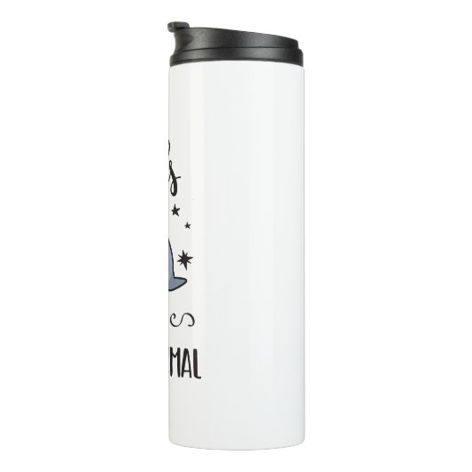 Siegel sind mein Geist, tierisches Niedliches Sieg Thermosbecher (Nach rechts gedreht)