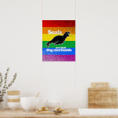 SIEGEL SIND NUR HUNDERMERMAIDEN POSTER (Küche)