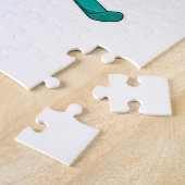 Siegel Skier Ski Puzzle (Seite)