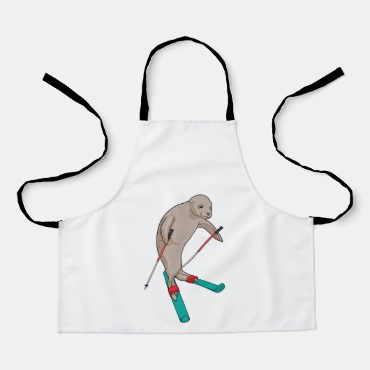 Siegel Skier Ski Schürze (Vorderseite)