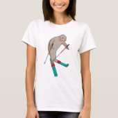 Siegel Skier Ski T-Shirt (Vorderseite)