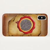 Siegel St. Stephen Toskana Medici WAX Case-Mate iPhone Hülle (Rückseite (Horizontal))