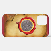 Siegel St. Stephen Toskana Medici WAX Case-Mate iPhone Hülle (Rückseite (Horizontal))