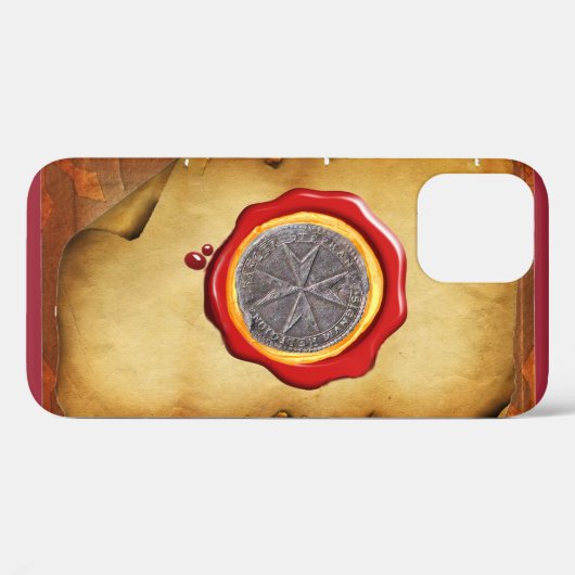 Siegel St. Stephen Toskana Medici WAX Case-Mate iPhone Hülle (Rückseite (Horizontal))