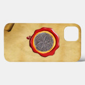 Siegel St. Stephen Toskana Medici WAX Case-Mate iPhone Hülle (Rückseite (Horizontal))