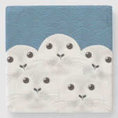 Siegel Stone Untersetzer (Vorderseite)