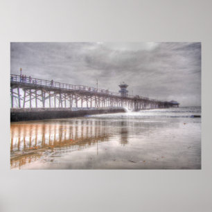 Siegel-Strand-Pier Poster