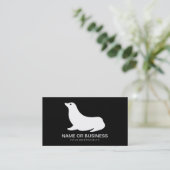 Siegel-Symbol Visitenkarte (Stehend Vorderseite)