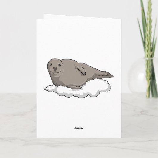 Siegel über Wolken Karte (Rückseite)