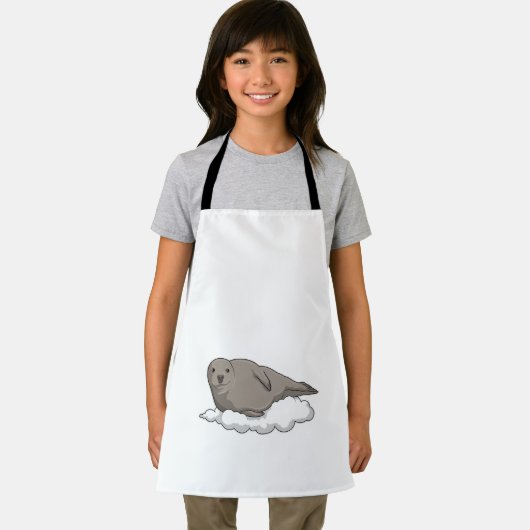 Siegel über Wolken Schürze (Insitu)