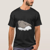 Siegel über Wolken T-Shirt (Vorderseite)