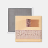 Siegel und Eindruck von Akkadian Magnet (Vorderseite/Rückseite)