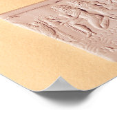 Siegel und Eindruck von Akkadian Poster (Ecke)