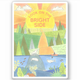 Siegel und Kayaker Adventure Sticker