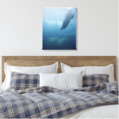 Siegel unter Wasser Leinwanddruck (Insitu (Schlafzimmer))