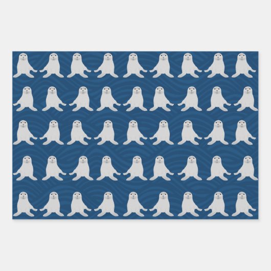 Siegel-Verpackungspapierblätter Geschenkpapier Set (Vorderseite 3)