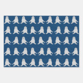 Siegel-Verpackungspapierblätter Geschenkpapier Set (Vorderseite 2)