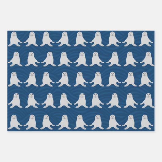 Siegel-Verpackungspapierblätter Geschenkpapier Set (Vorderseite 2)