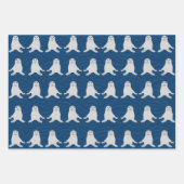 Siegel-Verpackungspapierblätter Geschenkpapier Set (Vorderseite)