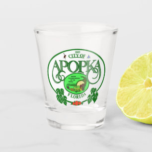 Siegel von Apopka, Florida Schnapsglas
