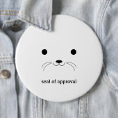 'Siegel von Approval Button (Beispiel)