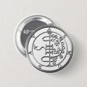Siegel von Asmoday Asmodeus Button (Vorne & Hinten)