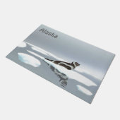 Siegel von Band auf Eis Fußmatte (Schrägansicht)