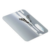 Siegel von Band auf Eis Magnet (Rechte Seite)