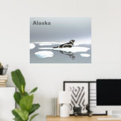 Siegel von Band auf Eis Poster (Heimbüro)