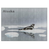 Siegel von Band auf Eis Schneidebrett (Vorderseite)