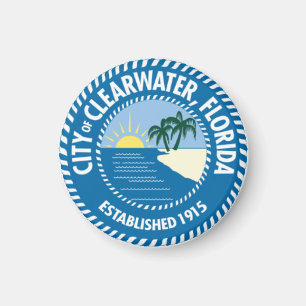 Siegel von Clearwater, Florida Magnet