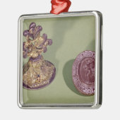 Siegel von Cosimo de Medici Ornament Aus Metall (Links)