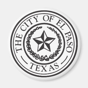 Siegel von El Paso Magnet