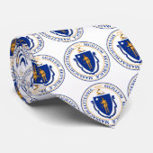 Siegel von Massachusetts Krawatte (Gerollt)