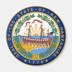 SIEGEL VON NEW HAMPSHIRE MAGNET
